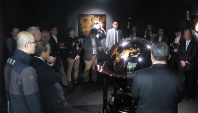輪島塗大型地球儀「夜の地球 Earth at Night」の大阪・関西万博での展示が実現