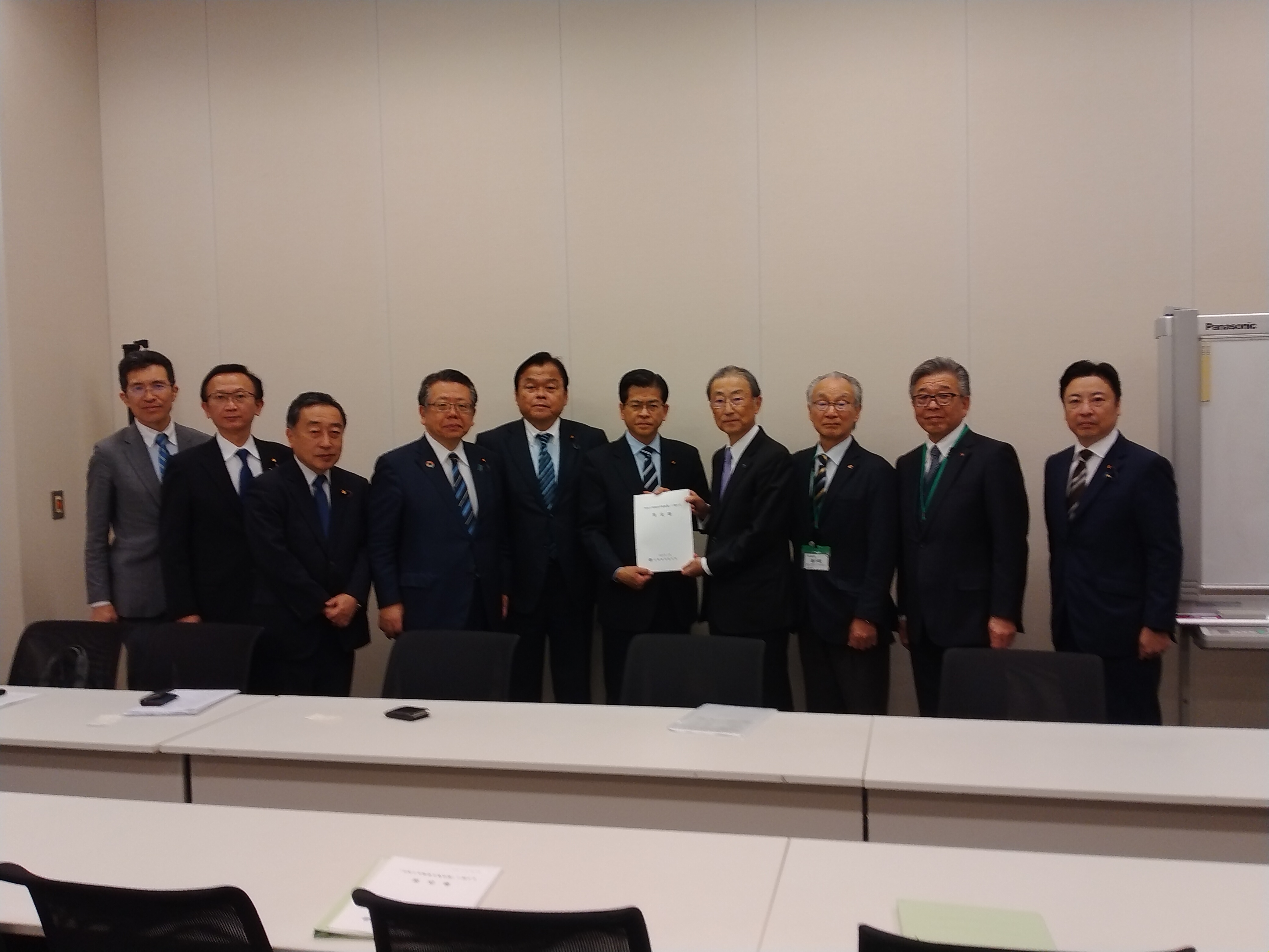 公明党 石井 啓一 幹事長、赤羽 一嘉 幹事長代行他(能登地震災害対策本部)