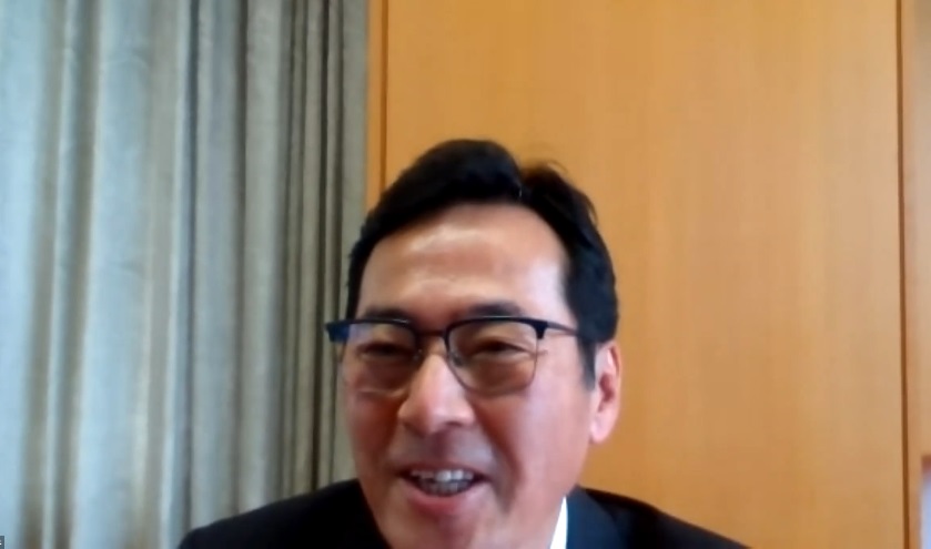 見学会(八木委員長の発表)