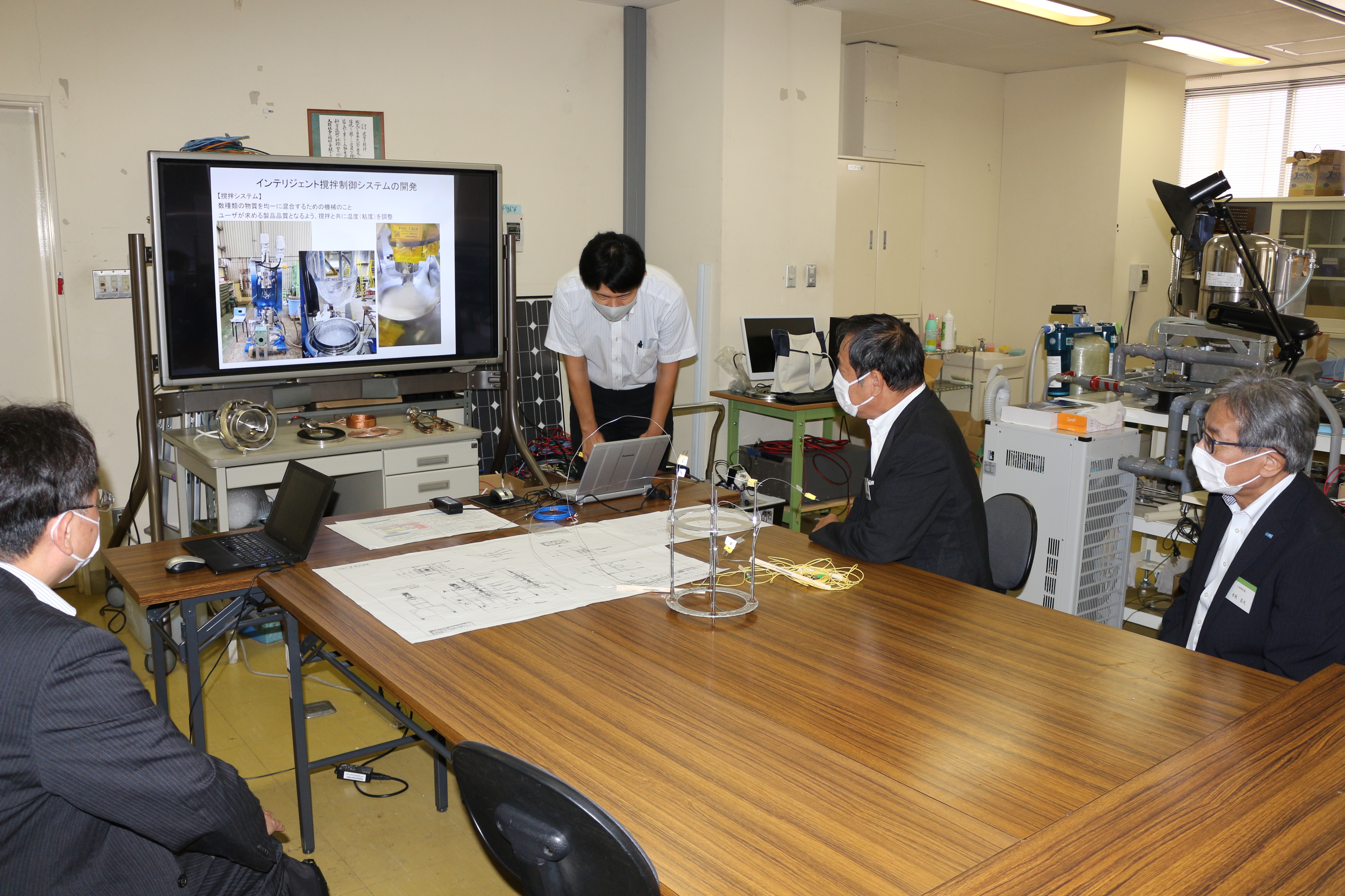実験室見学